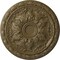 Ekena Millwork Baile Ceiling Medallion (Fits Canopies up to 3 1/4"), Hand-Painted Mississippi Mud, 20"OD x 1 5/8"P CM20BLMMF - alternate 1